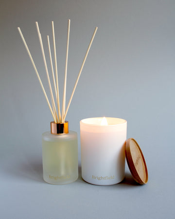 Tyler Candles Reed Diffuser Candle & Reed Diffuser Duo – Brightfield