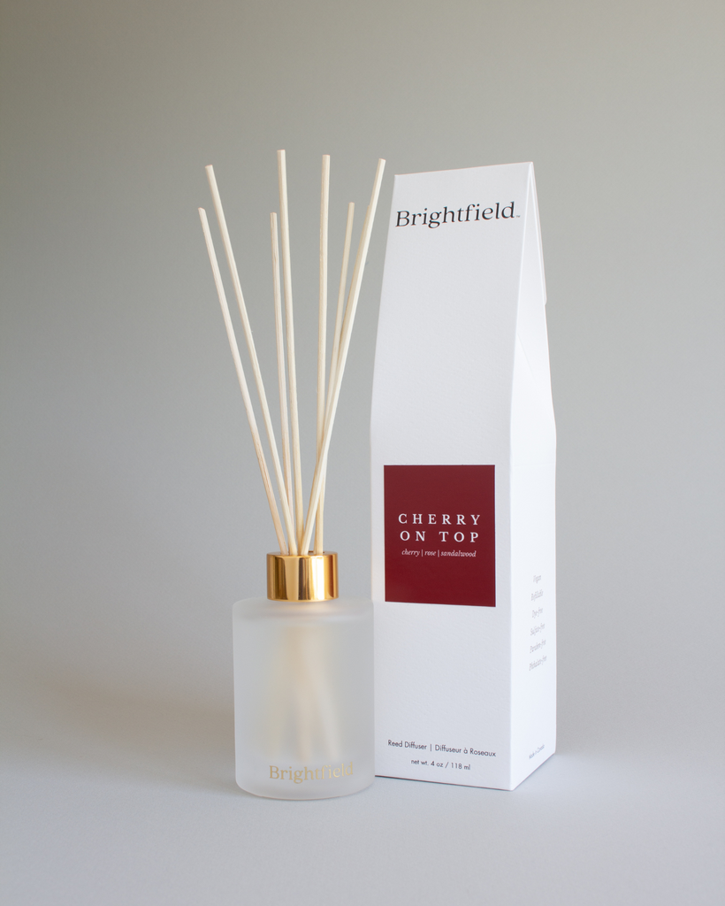 Cherry Scented Reed Diffuser Cherry On Top Reed Diffuser – Brightfield